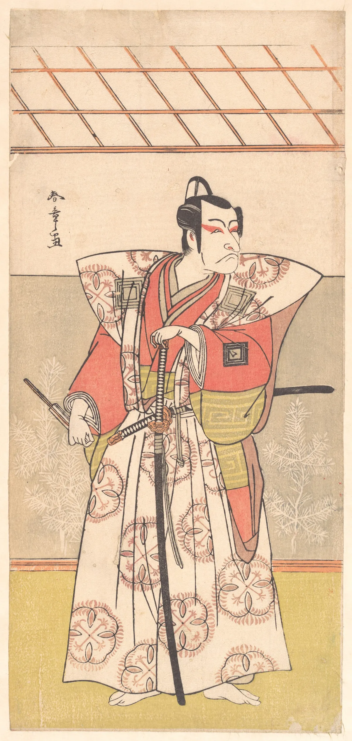 Ichikawa Danjuro V as a Samurai of High Rank