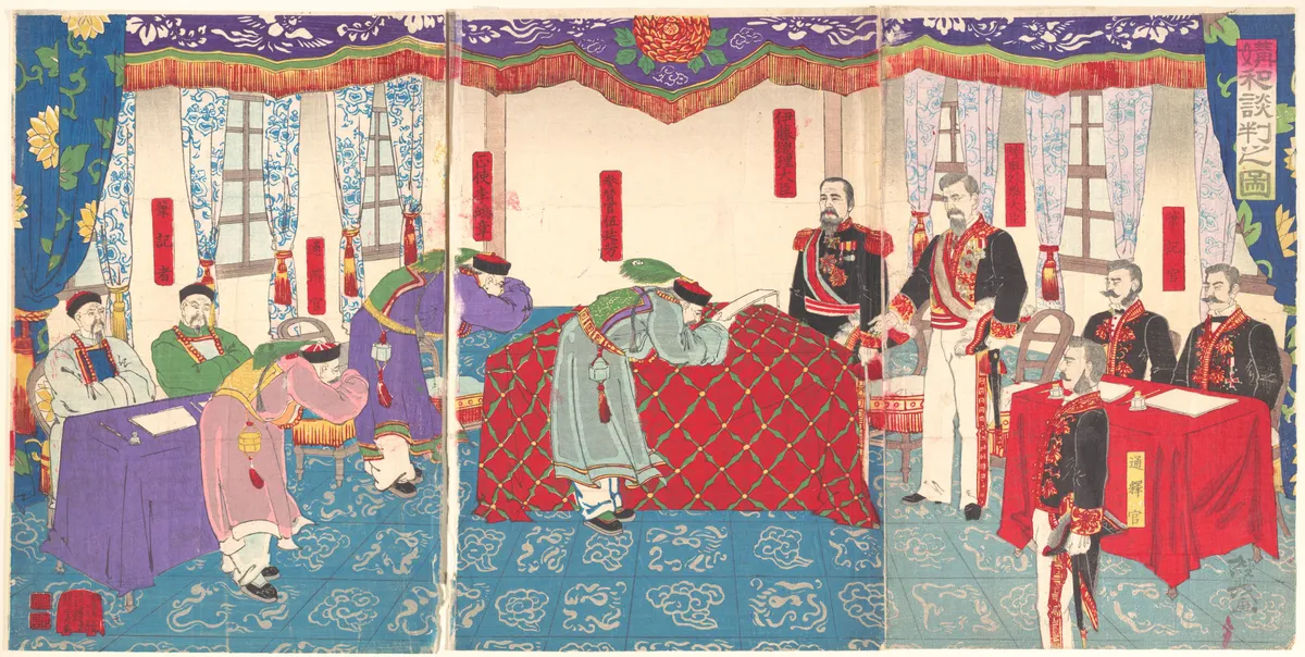 Negotiations after the Sino-Japanese War