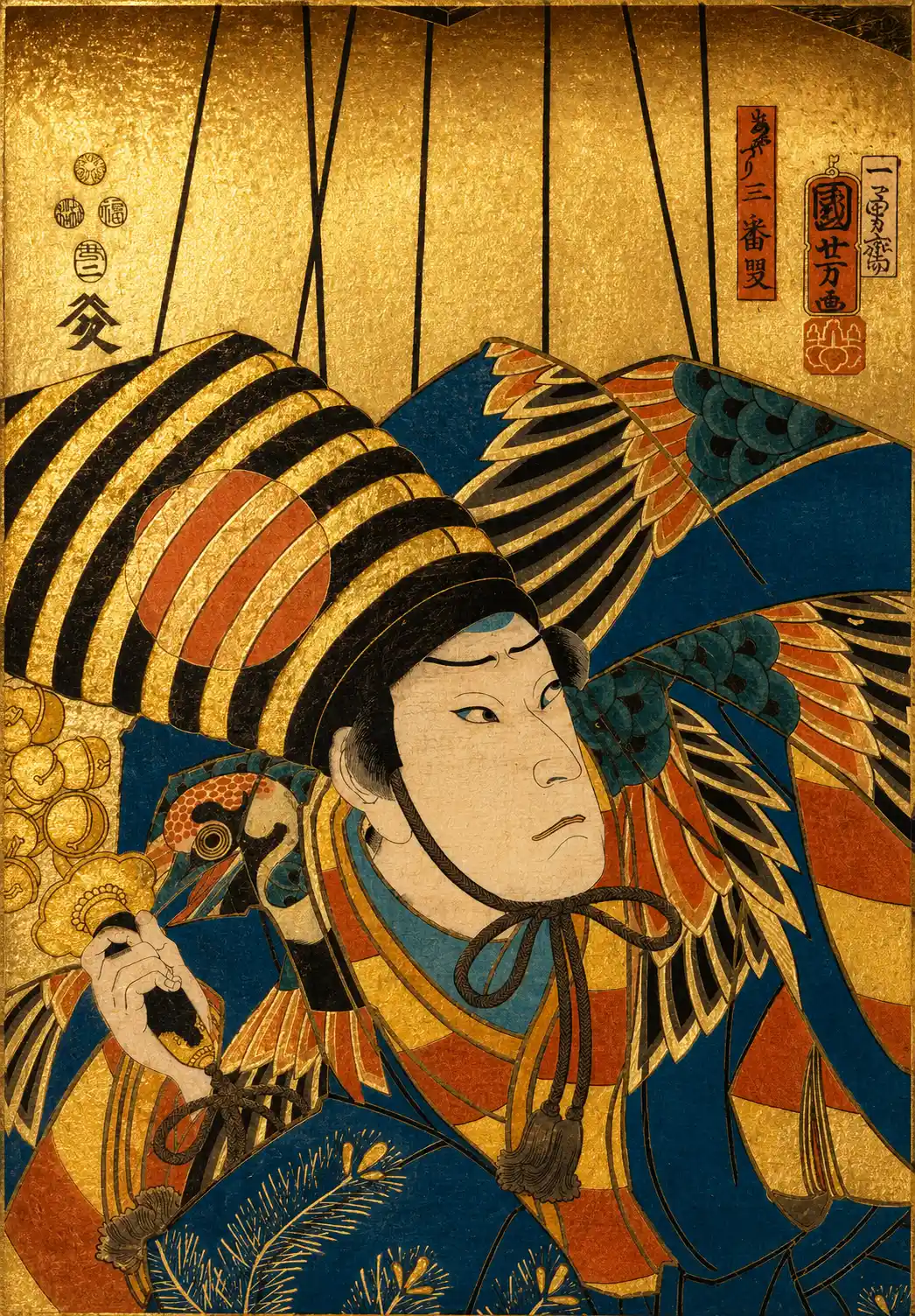Ghosts and Battle Scenes | Utagawa Kunisada - 浮世繪妖怪與怪談幽靈畫廊
